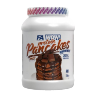 Fitness Authority Protein Pancakes 1000g - bílá čokoláda, kokos