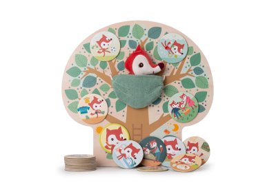 Lilliputiens magnetický výukový strom - můj den s liškou Alicí