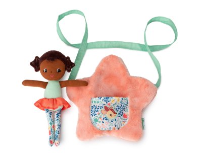 Lilliputiens kabelka ve tvaru hvězdy s panenkou Annou