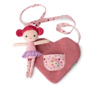 Lilliputiens kabelka ve tvaru srdce s panenkou Aline