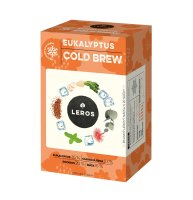 Leros Eukalyptus Cold Brew porcovaný čaj 20x1,8 g