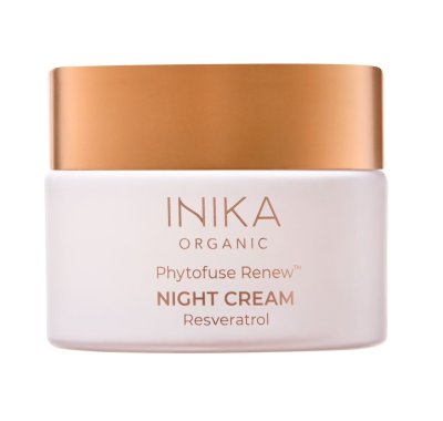 Inika Organic Antioxidační noční krém s reservatrolem a probiotiky 50 ml