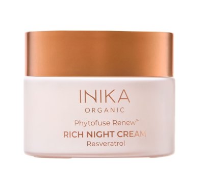 Inika Organic Výživný antioxidační noční krém s Aloe a Resveratrolem 50 ml