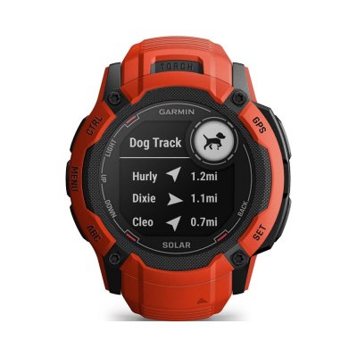 Garmin Instinct 2X Solar chytré hodinky Flame Red