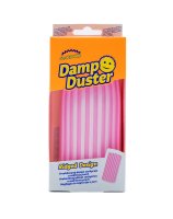 Scrub Daddy Houbička na utírání prachu Damp Duster 1 ks růžová