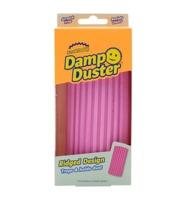 Scrub Daddy Houbička na utírání prachu Damp Duster 1 ks růžová