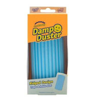 Scrub Daddy houbička na utírání prachu modrá 1 ks