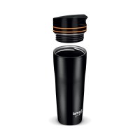 LAMART LT4051 Manq 360 ml termohrnek černá/oranžová