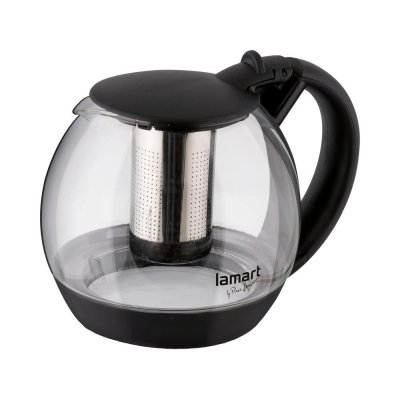 LAMART LT7058 Bulb 2 l čajová konvice černá