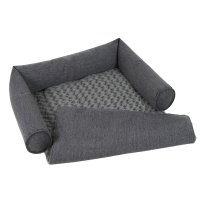 Akinu HUGS by Pelech na sedačku pro psy tmavě šedý 80 x 55 cm