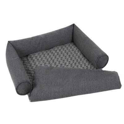 Akinu HUGS by Pelech na sedačku pro psy tmavě šedý 80 x 55 cm