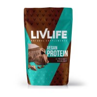 Livlife Vegan Protein s příchutí čokolády 490 g
