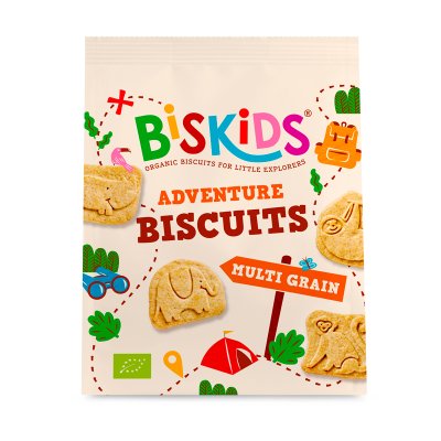 Biskids BIO dětské celozrnné sušenky 100 g