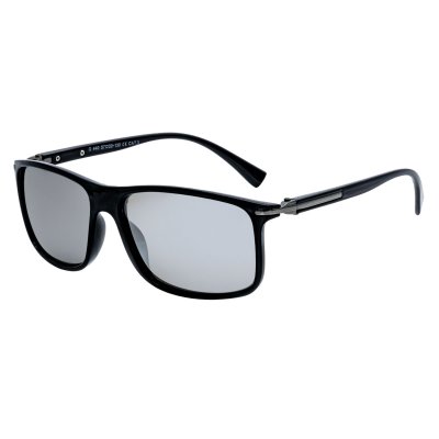 Glassa Polarizační sluneční brýle PG 440 černé / zrcadlové čočky