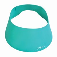 Bblüv Silikonový kšilt na mytí hlavy Käp 1 ks Aqua
