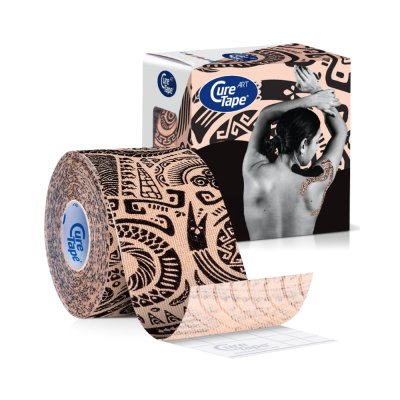 CureTape Art 5 cm x 5 m kineziologický tejp Tattoo
