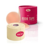 CureTape BoobTape 5 cm x 5 m tejpovací páska na prsa béžová