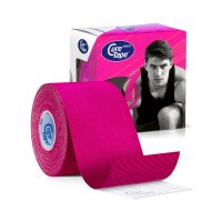CureTape Sports 5 cm x 5 m kineziologický tejp růžový