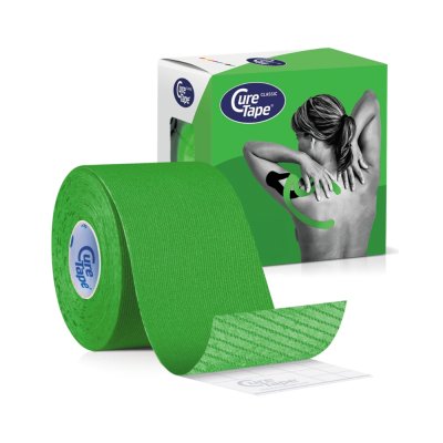 CureTape Classic 5 cm x 5 m kineziologický tejp zelený