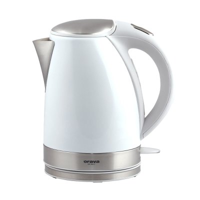 Orava Nerezová varná konvice 1,7 l, bílá