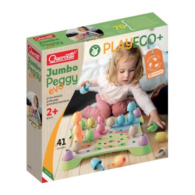 Quercetti PlayEco - Jumbo Peggy Evo - mozaika