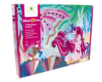Sycomore Stick & Fun mozaika - Mořská panna