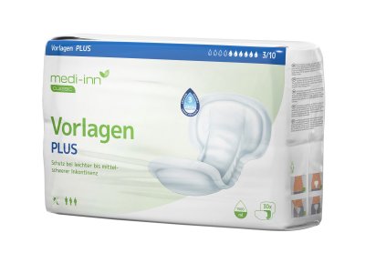 Medi-Inn Vorlagen inkontinenční pleny vložné plus 30 ks