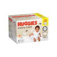 Huggies Extra Care 4 8–16 kg dětské pleny 76 ks Huggies Extra Care 4 8–16 kg dětské pleny 76 ks