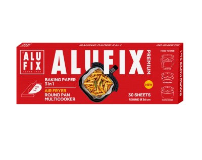 Alufix Papír na pečení 3v1 36 cm kulatý archy 30 ks