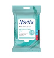 Novita Anti-Polution Vlhčené odličovací ubrousky 15 ks