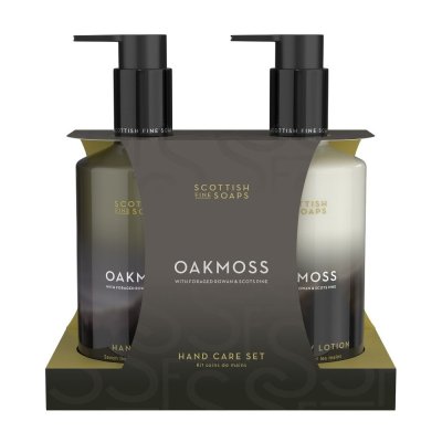 Scottish Fine Soaps Oakmoss Sada péče o ruce 2 ks