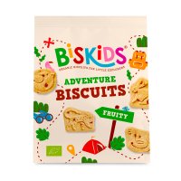 Biskids BIO dětské celozrnné sušenky s kousky jablek 100 g