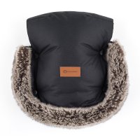 Petite&Mars Rukávník / rukavice Furry Forever Black
