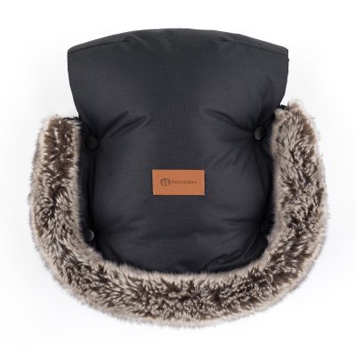 Petite&Mars Rukávník / rukavice Furry Forever Black