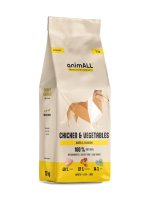 animALL Chicken&Vegetables granule pro psy 12 kg