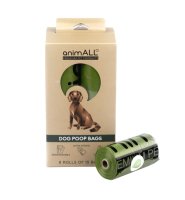 animALL Sáčky na trus Lesní vůně 8 rolí