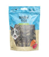 animALL Buvolí tyčka obalená rybí kůží pamlsky pro psy 250 g