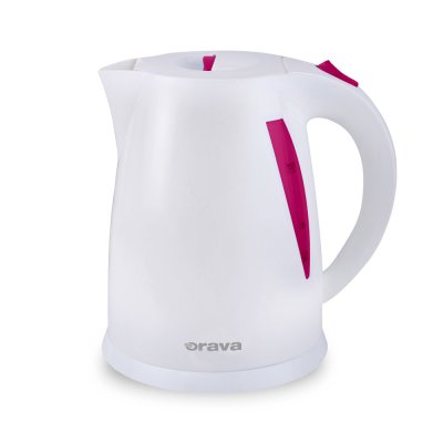 Orava Varná konvice 1,7 l, bílo-růžové