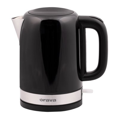 Orava Nerezová varná konvice 1,7 l, černá