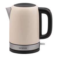 Orava Nerezová varná konvice 1,7 l, krémová