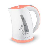 Orava Varná konvice 1,7 l, bílo-oranžová