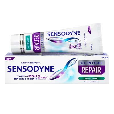 Sensodyne Clinical Repair Active Clean zubní pasta 75 ml