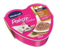 Vitakraft Poésie Création Sauce kuře a krůta 85 g