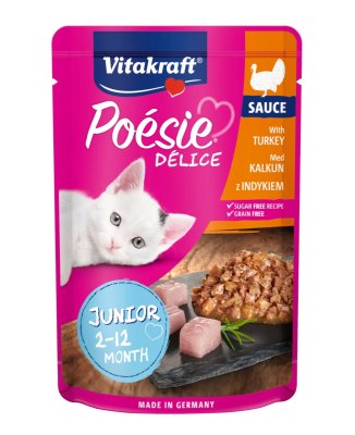 Vitakraft Poésie Délice Sauce Junior krůtí 85 g