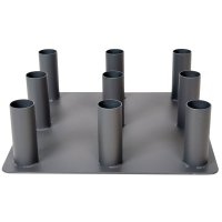 inSPORTline Stojan na olympijské tyče  BR5001, 9x50mm otvor