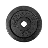 inSPORTline Litinové závaží  Castblack 5 kg 30mm