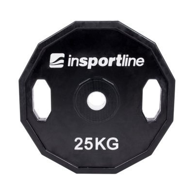 inSPORTline Pogumovaný kotouč  Ruberton 25 kg 30 mm