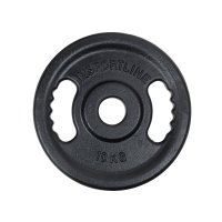 inSPORTline Litinový olympijský kotouč  Castblack OL 10 kg 50mm