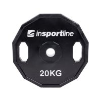 inSPORTline Pogumovaný kotouč  Ruberton 20 kg 30 mm