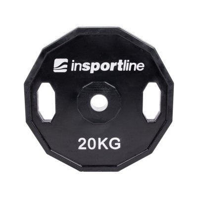 inSPORTline Pogumovaný kotouč  Ruberton 20 kg 30 mm